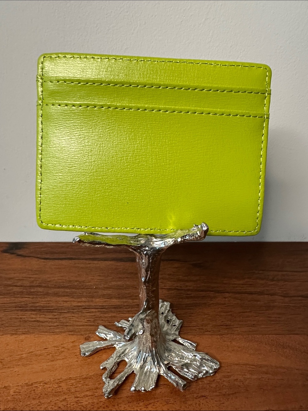 Kurt Geiger London Bond Leather Card Holder - Picture 8 of 9